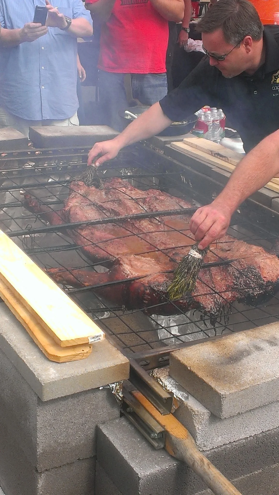 Wood Fire Pig Roast